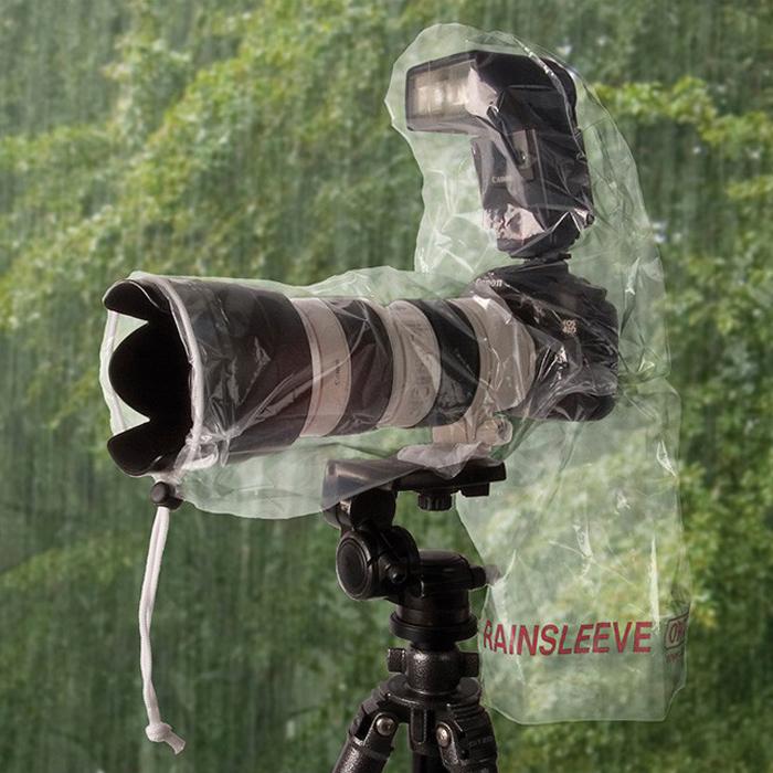 OPTECH ACCESSORIES RAINSLEEVE 7″ – 14 ” FLASH 9001142 ถุงกันฝนสำหรับกล้องดิจิตอล