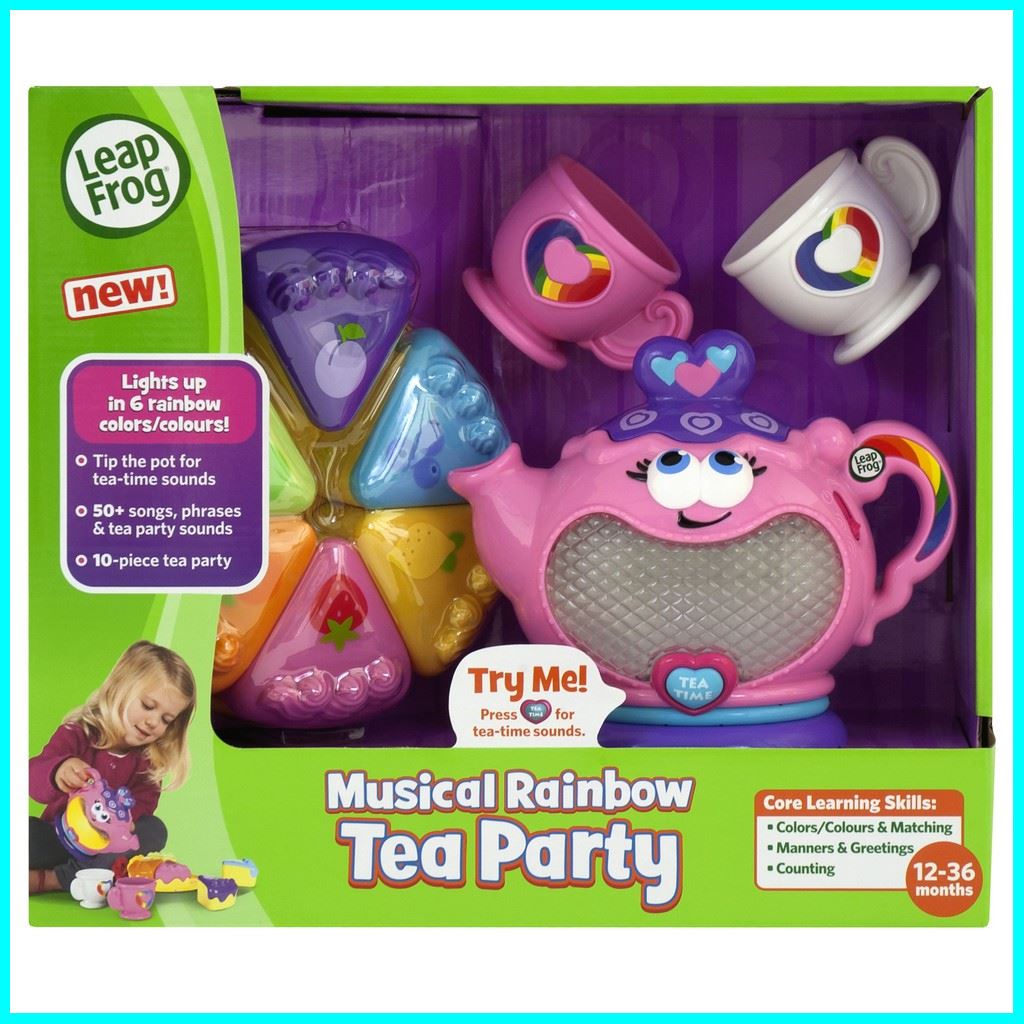 แบรนด์ชั้นนำ Leap Frog Musical Rainbow Tea Party LF110192310000