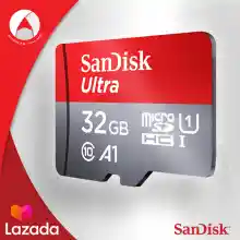 ภาพขนาดย่อของภาพหน้าปกสินค้าSandisk Ultra microSD Card SDHC ความเร็วอ่าน 120MB/s ความจุ 32GB Class 10 A1 (SDSQUA4-032G-GN6MN) ไม่มีอะแดปเตอร์ เมมโมรี่การ์ด แซนดิส Memory ประกัน Synnex 10 ปี แดงเทา จากร้าน Actioncam Thailand บน Lazada ภาพที่ 3