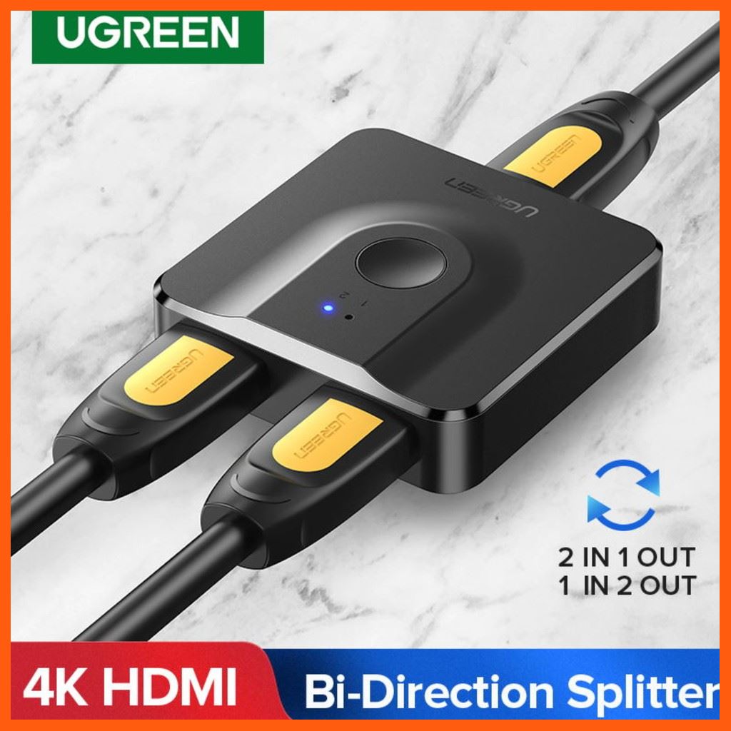 #ลดราคา Ugreen HDMI Switcher Splitter 4K HDMI Switch Bi-Direction #ค้นหาเพิ่มเติม Micro USB AUX Cable Jack Magnetic Car Phone Holder HDMI Switcher Splitter