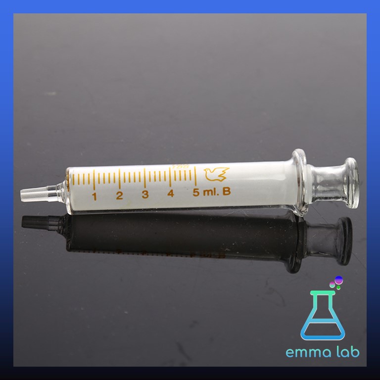 ไซริงค์แก้ว ไซริ้งค์แก้ว Glass Syringe 2/5/10/20/50 CC)ไซริ้งแก้ว