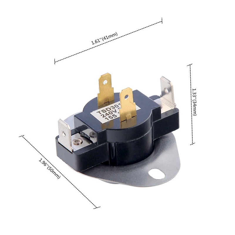 Dryer Replacement Kit 3387134 HighLimit Thermostat 3392519 Dryer