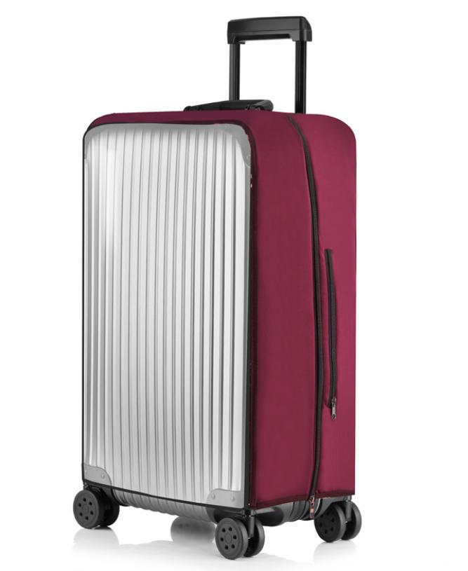 Zigzagg ผ้าคลุมกระเป๋าเดินทาง Premium Luggage Cover เปิดใช้สะดวก แบบใส ถุงคลุมกระเป๋าเดินทาง 24 -30