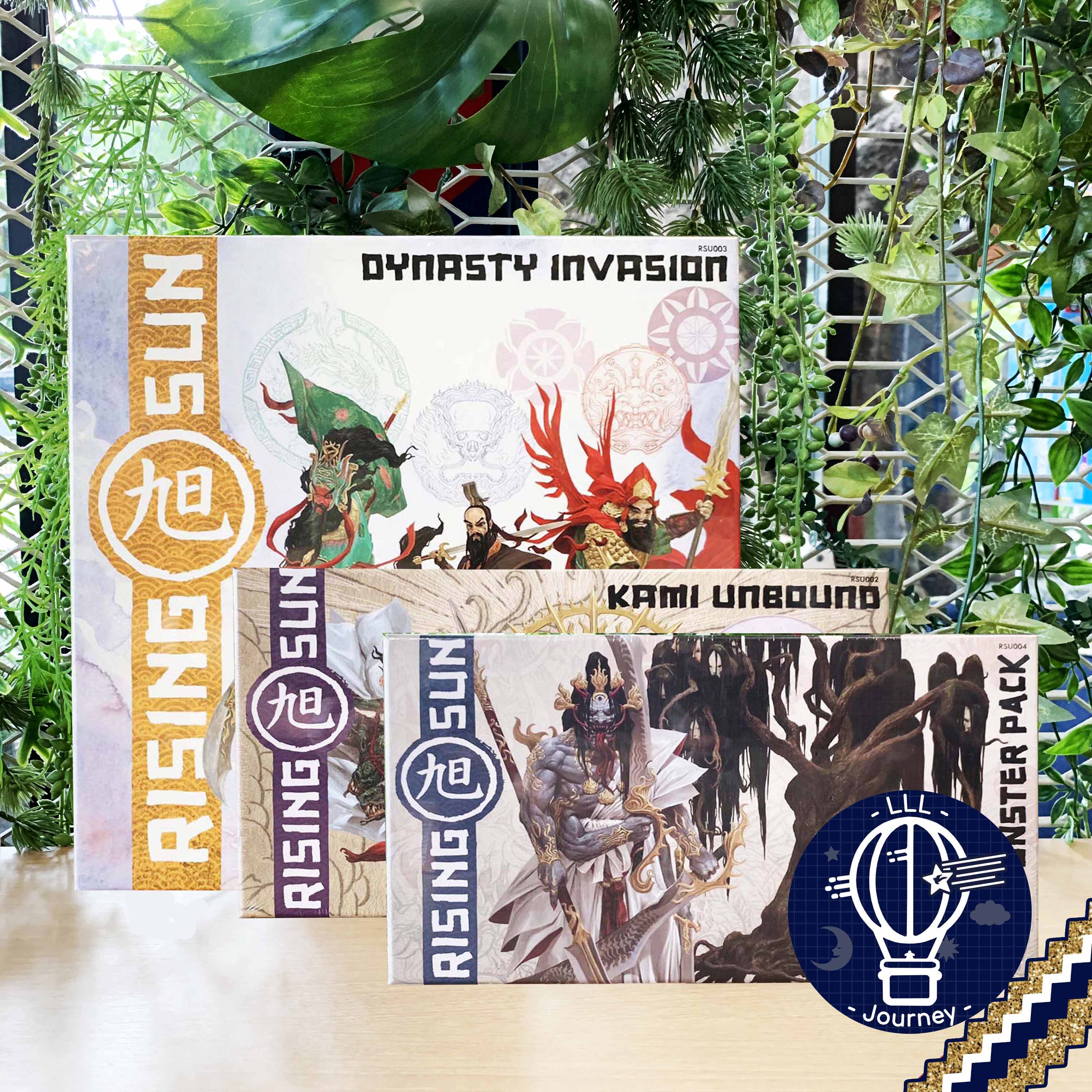 Asmodee Rising Sun - Espansione Dynasty Invasion, Gioco Da Tavolo Con Miniature, 14+