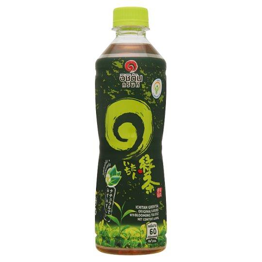 อิชิตัน กรีนที น้ำชาเขียวจากใบชาออร์แกนิครสต้นตำรับ ผสมสารสกัดจากดอกชา 420มล./Ichitan Green Tea, original organic green tea leaves Mixed with tea extract 420 ml.