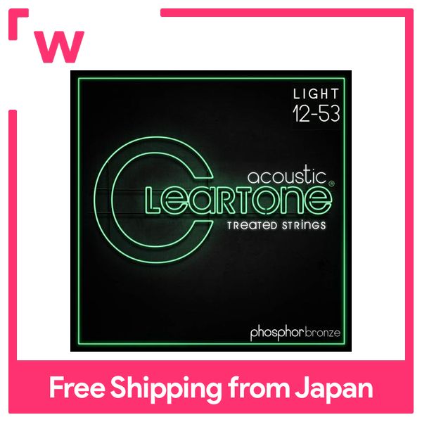Cleartone Acoustic.012-.053 Light Strings 