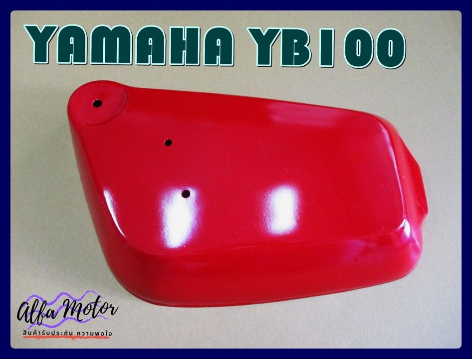 Yamaha​ YB100​ Side​ Cover​ Left​ Hand​ RED​ Side​ LH  #ฝากระเป๋าข้าง​ YB100​ สีแดง​