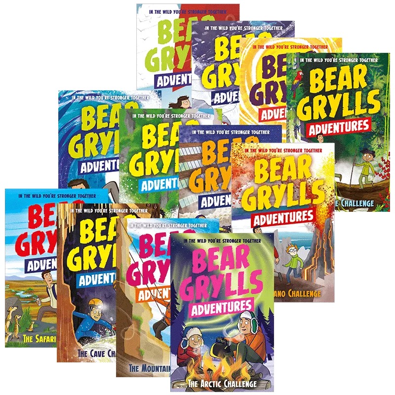 Bear Grylls Adventures 12 Books Set English Book For Children Magic bear-grylls-adventures-12-books-set-english-book-for-children-magic