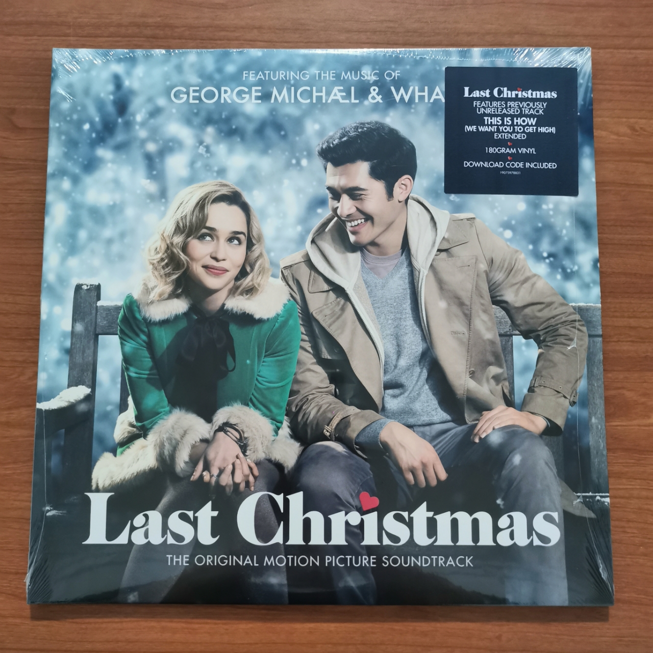 แผ่นเสียง​ Last​ Christmas : soundtrack by George Michael & Wham *greatest hits 2lp แผ่นเสียงใหม่​ ซีล