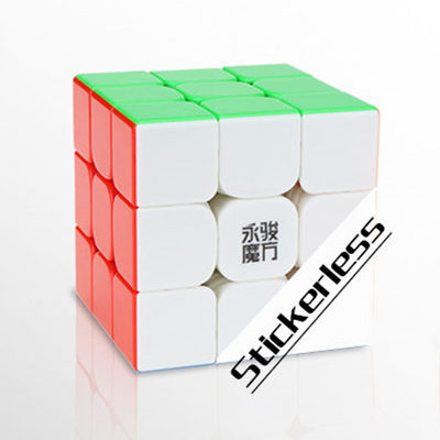 FunnyGoo YongJun YJ YuLong 2M V2M Cubo Mágico 3x3 – Stickerless Y Con Soporte, Ideal Para Principiantes Y Expertos