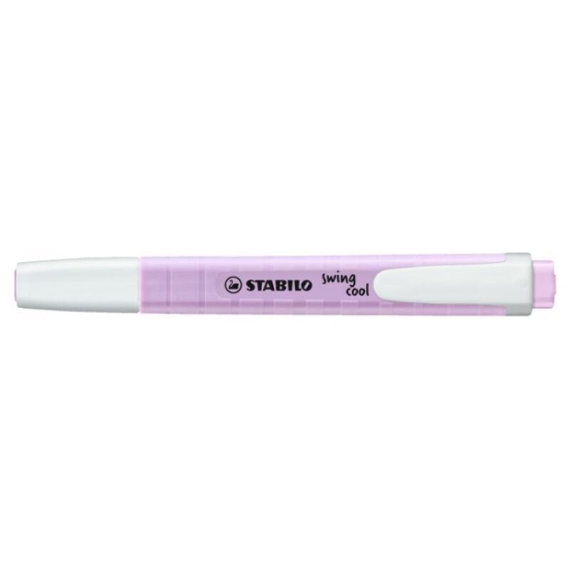 Electro48 STABILO Swing Cool Pastel ปากกาเน้นข้อความ สี Lilac Haze 275/155-8
