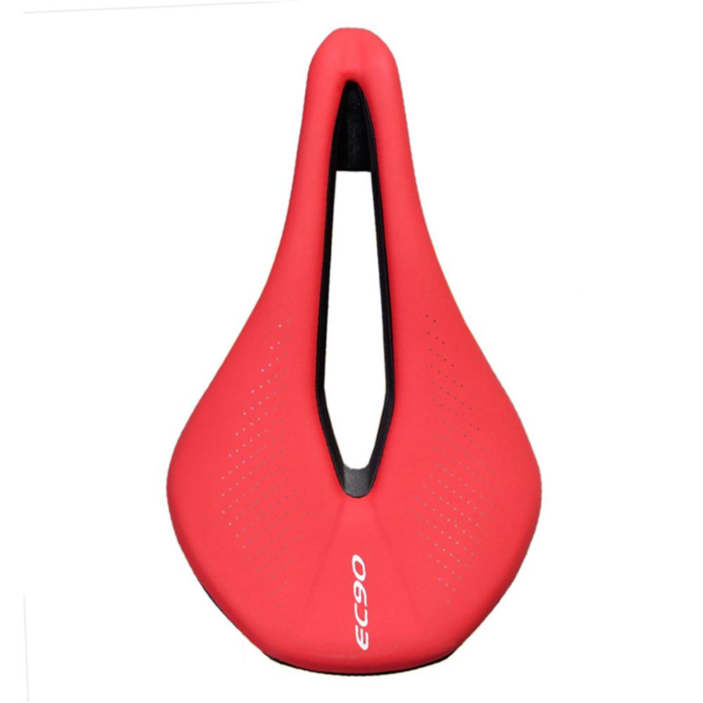 Road Bike Saddle Mountain Bike Racing Saddle PU Soft Seat Cushion 243*155mm EC90