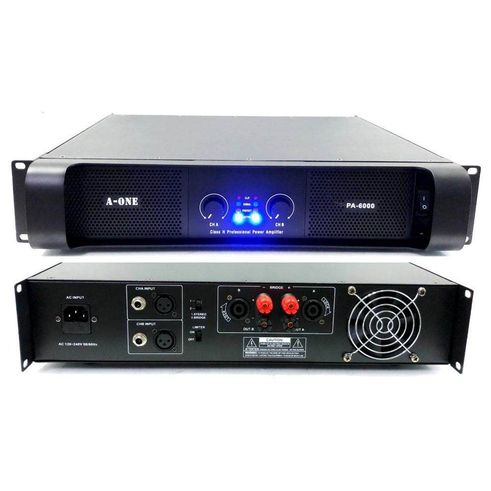 เพาเวอร์แอมป์ power amplifier กลางแจ้ง 800W/900W เครื่องเสียงกลางแจ้ง รุ่นA-5000/ PA-6000