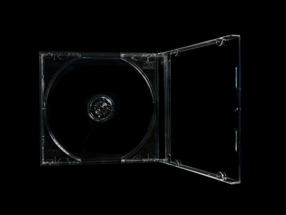 620001/CD Jewel Case กล่องใส่ซีดี ขนาดมาตรฐาน สีขาวใส บรรจุ 1 แผ่น  (แพ็ค 10 กล่อง)