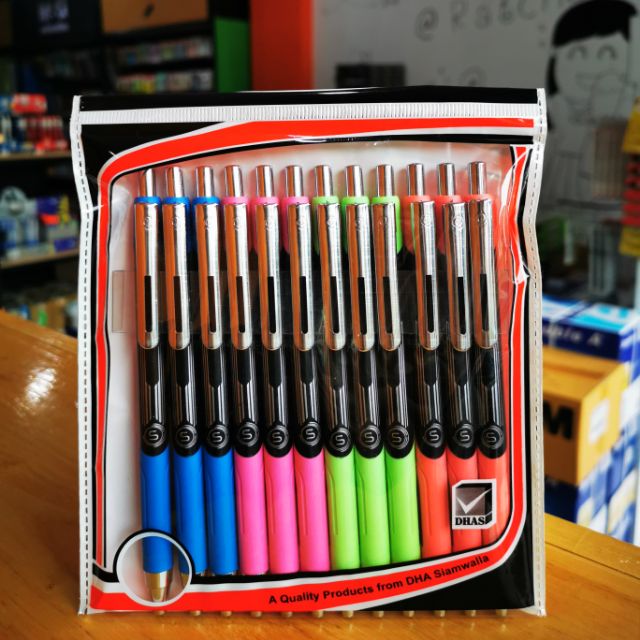 Hot Sale [12ด้าม] ปากกา S500N ขนาด 0.7มม. ราคาถูก ปากกา ปากกา เมจิก ...