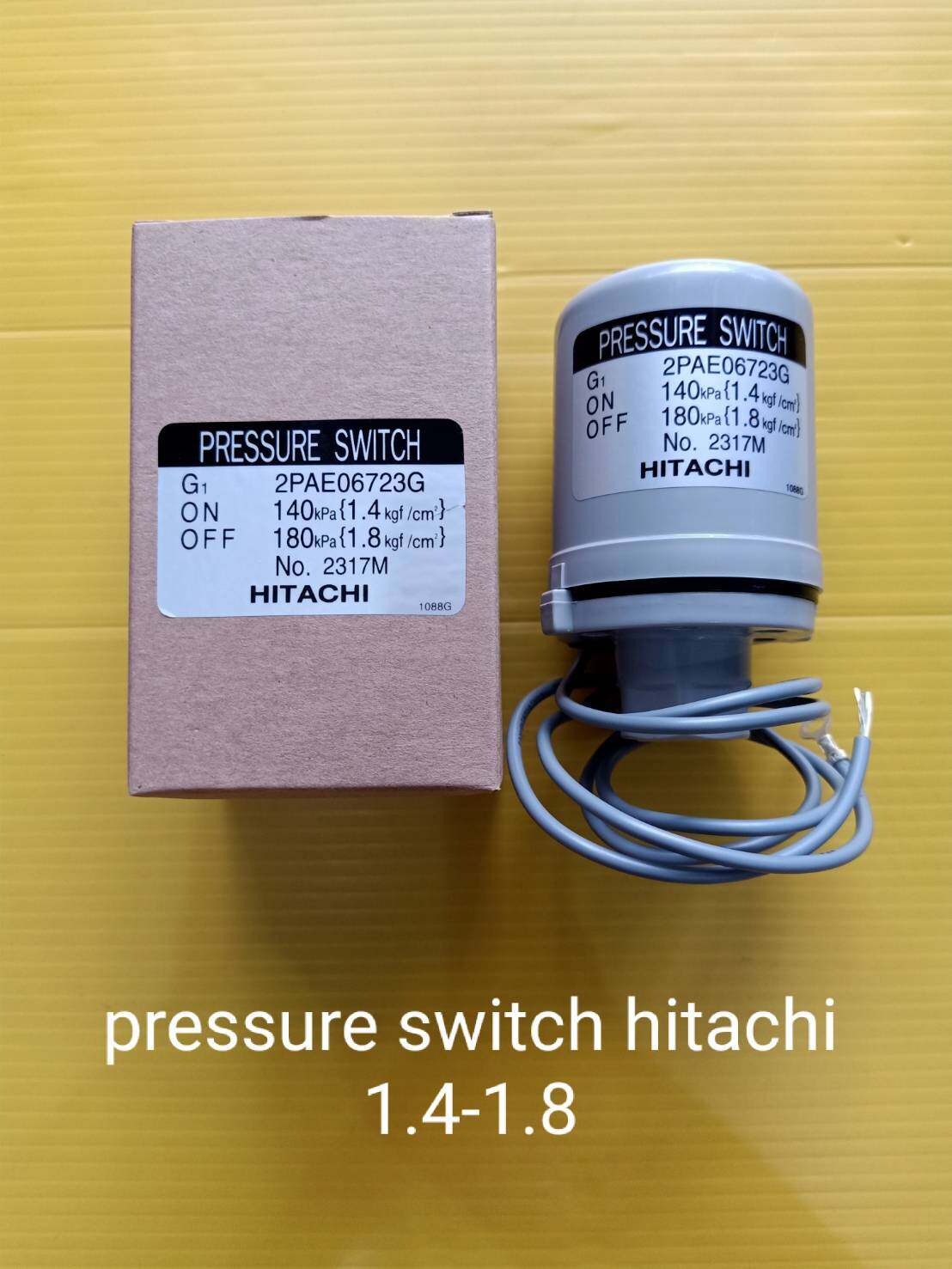 Pressure switch ฮิตาชิ 1.4-1.8 Hitachi อะไหล่ ปั้มน้ำ ปั๊มน้ำ water pump อุปกรณ์เสริม อะไหล่ปั๊มน้ำ