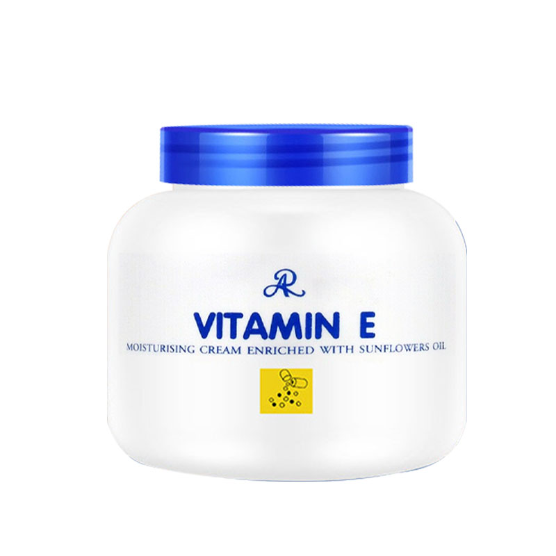 โลชั่นบำรุงผิว VitaminE moist cream 200g โลชั่นทาผิว โลชั่นวิตามินอี
