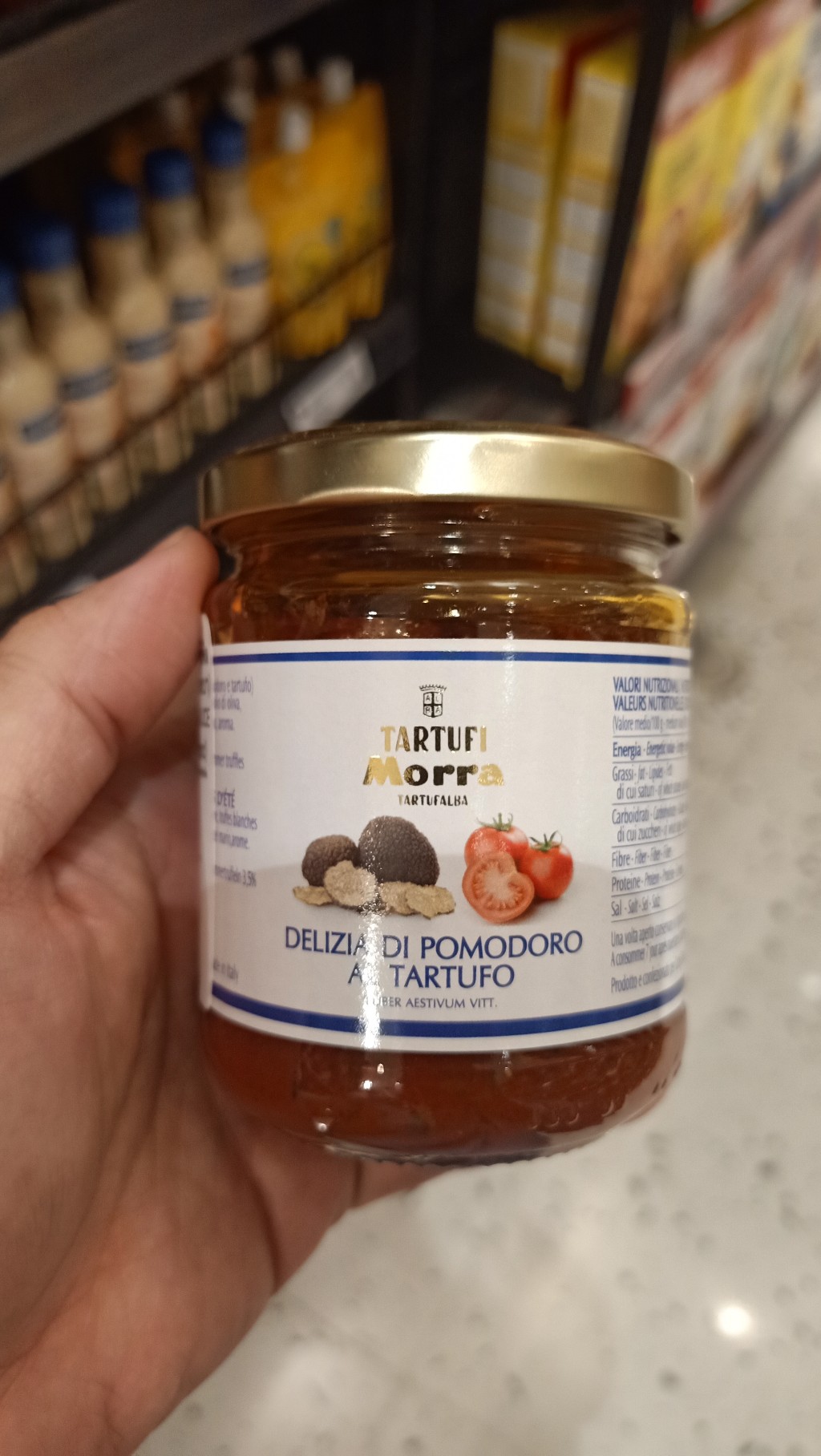 ecook อิตาลี ซอส ซอสมะเขือเทศ ผสม เห็ด ทรัฟเฟิล g tartufi morra tartufalba tomato and truffless sauce 180g