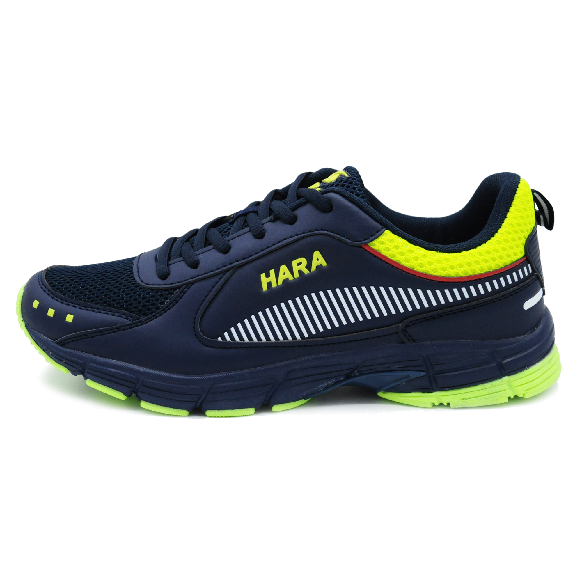 HARA Sports รองเท้าวิ่งพื้นนุ่ม รองเท้าผ้าใบ ชาย/หญิง รุ่น J94 สีกรม