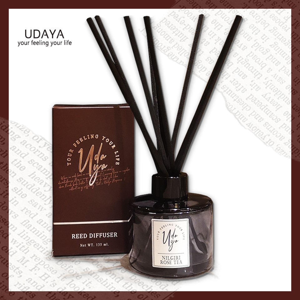 Rod Wood 135ML. Lasts 2-3 months. Diffuser REED DIFFUSER home fragrance perfume aroma.