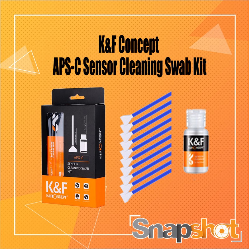 K&F Concept APS-C Sensor Cleaning Swab Kit snapshot snapshotshop