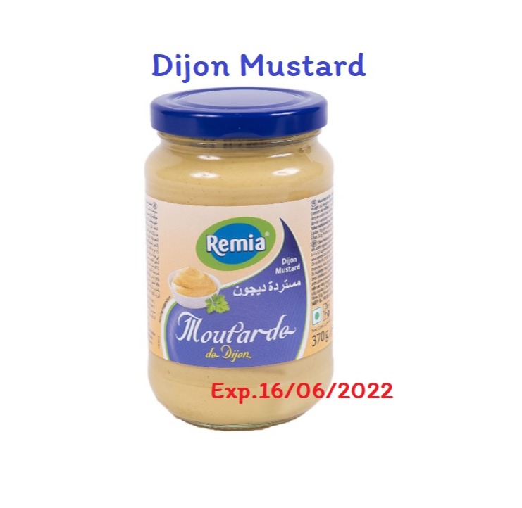Remia Dijon Mustard 370 g. เรมิอา ดิจอง มัสตาร์ด 370 กรัม