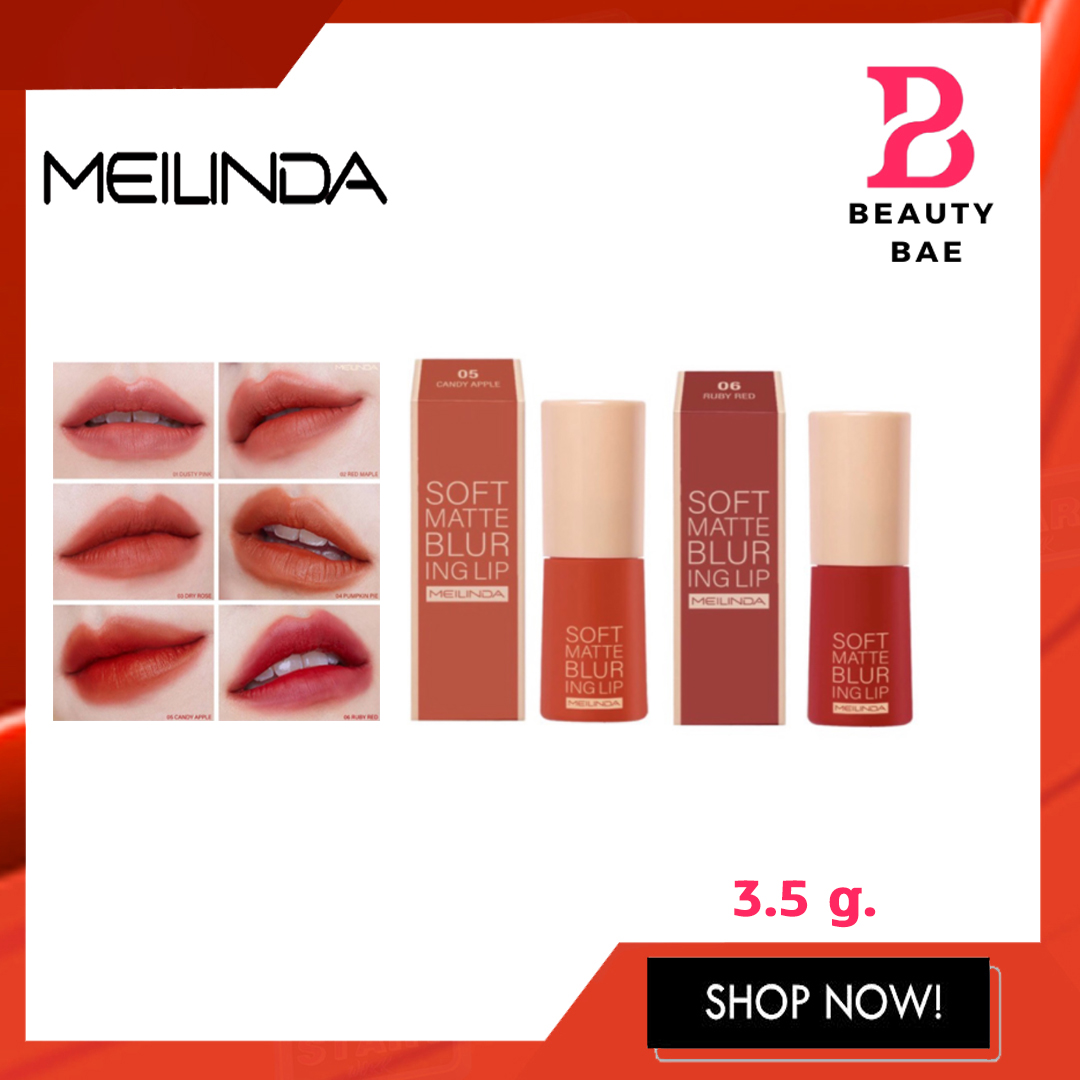 meilinda soft matte blurring lip