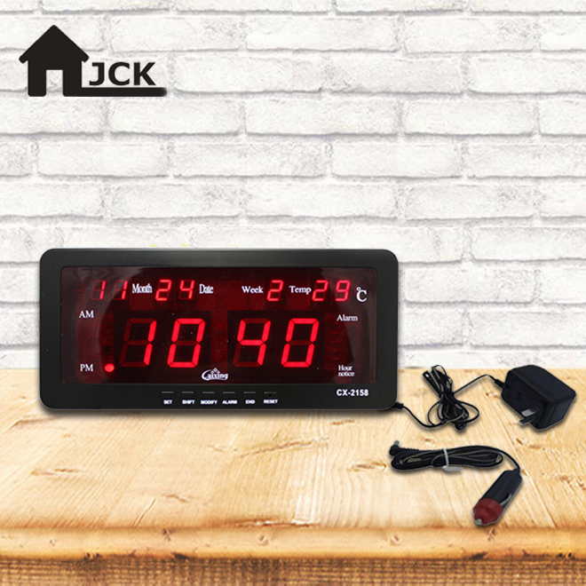 นาฬิกาดิจิตอล LED DIGITAL CLOCK รุ่น2158