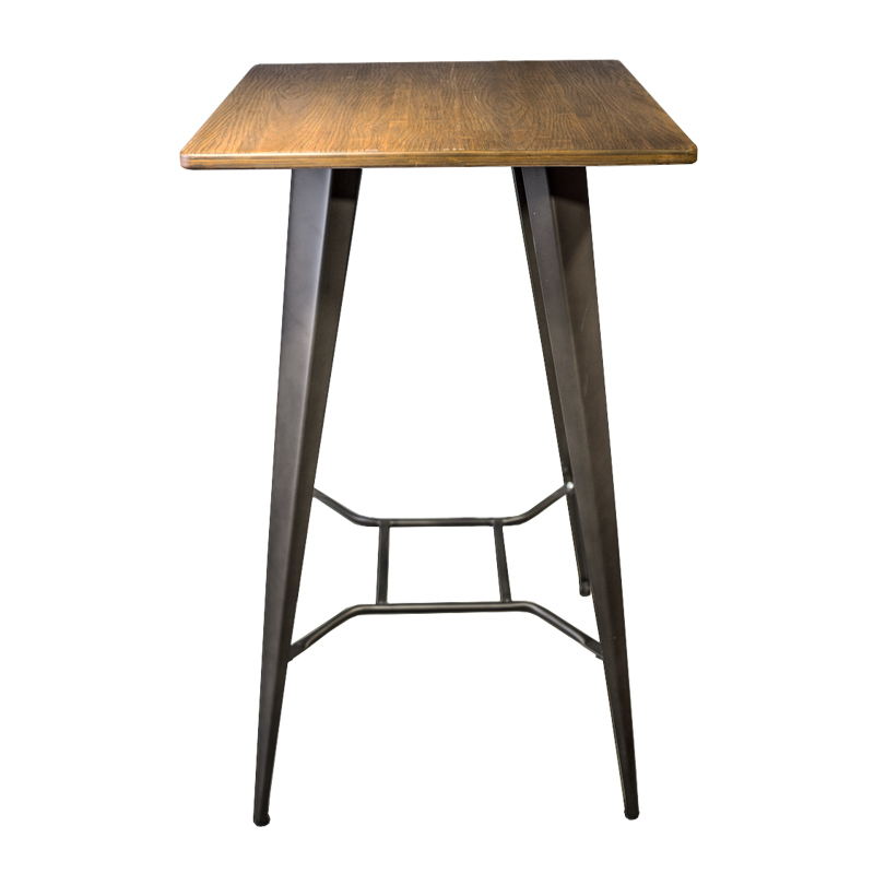 MOOD & TONE โต๊ะบาร์ โต๊ะบาร์เหล็ก โต๊ะบาร์แบบอินดัสเตรียล ขนาด 60 ซม. Bar table 60 cm x 60 cm