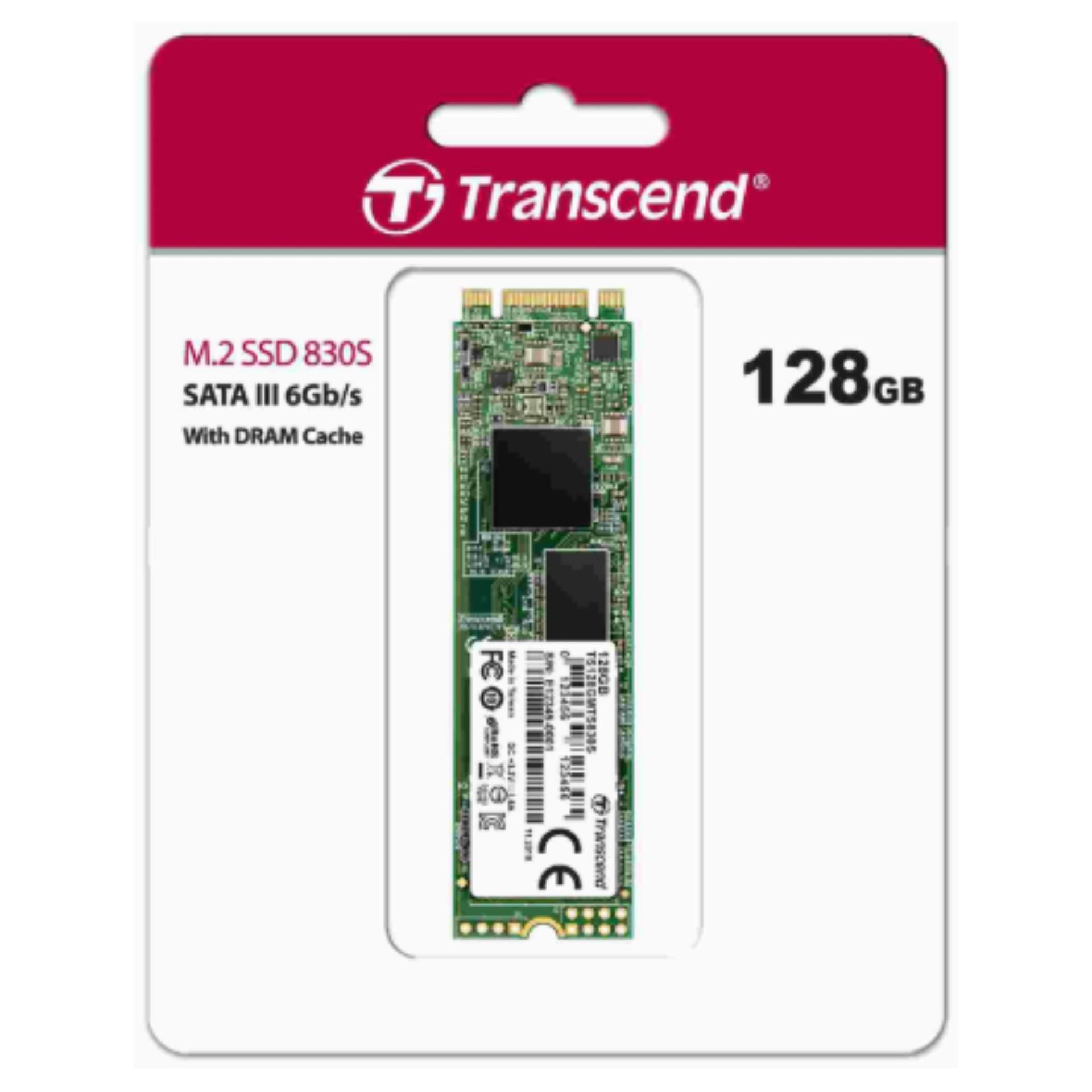 Transcend mts830 128gb ssd m 2 2280 sata3 b m key tlc internal ssd 