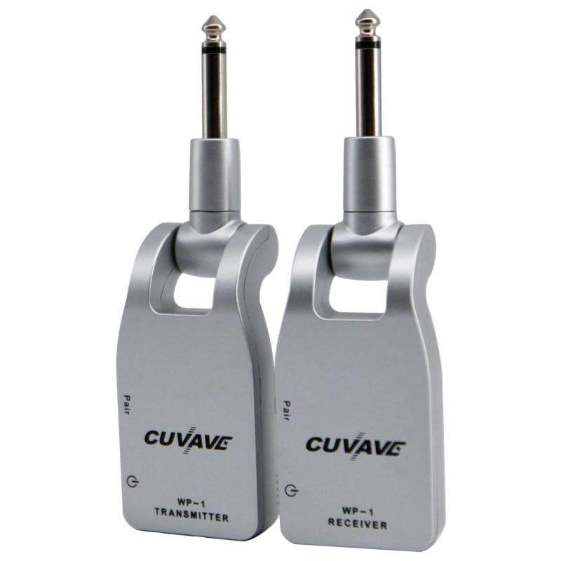 Cuvave Wp-1 2.4G Wireless Guitar System Transmitter & Receiver Built-In Rechargeable Lithium Malaysia