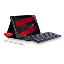 ภาพขนาดย่อของภาพหน้าปกสินค้าวินโดวส์แท็บเล็ต FUJITSU ArrowsTab Q507 Q508 RAM 4 GB SSD 64-128 GB มีกล้องในตัว ฟรีปากกาตรงรุ่น Pen + Leather Case (เคสหนัง) + Keyboard 3 อย่าง/ Docking keyboard สภาพสวย USED Tablet มีประกัน By Totalsolution จากร้าน Totalsolution บน Lazada ภาพที่ 8