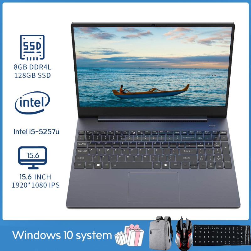 โรงงานผลิต ASUS, แล็ปท็อปใหม่คอมพิวเตอร์โน๊ตบุ๊คคอมพิวเตอร์โน๊ตบุ๊ค window10 Intel Core i5 / RAM 8GB / SSD128GB / CPU3.1Ghz, 5.0Ghz รับประกันหนึ่งปี