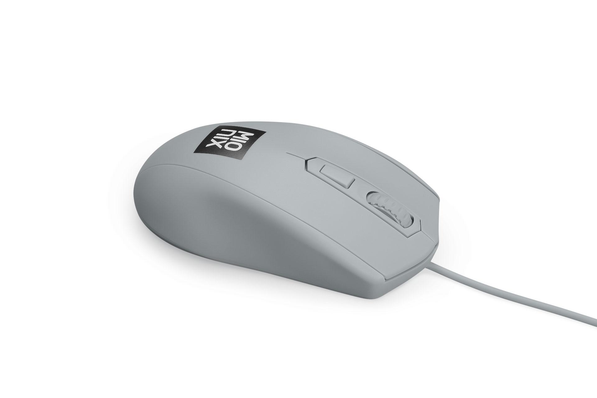 Avior Optical 5000dpi Gaming Mouse, Wired Usb, Shark Fin, Grey