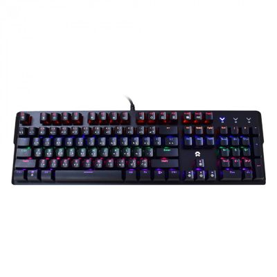 OKER K9138 Magic Backlit Machanical Gaming Keyboard คีย์บอร์ดเกมมิ่ง ปุ่มแมคคานิคอล บลูสวิตช์ - Black