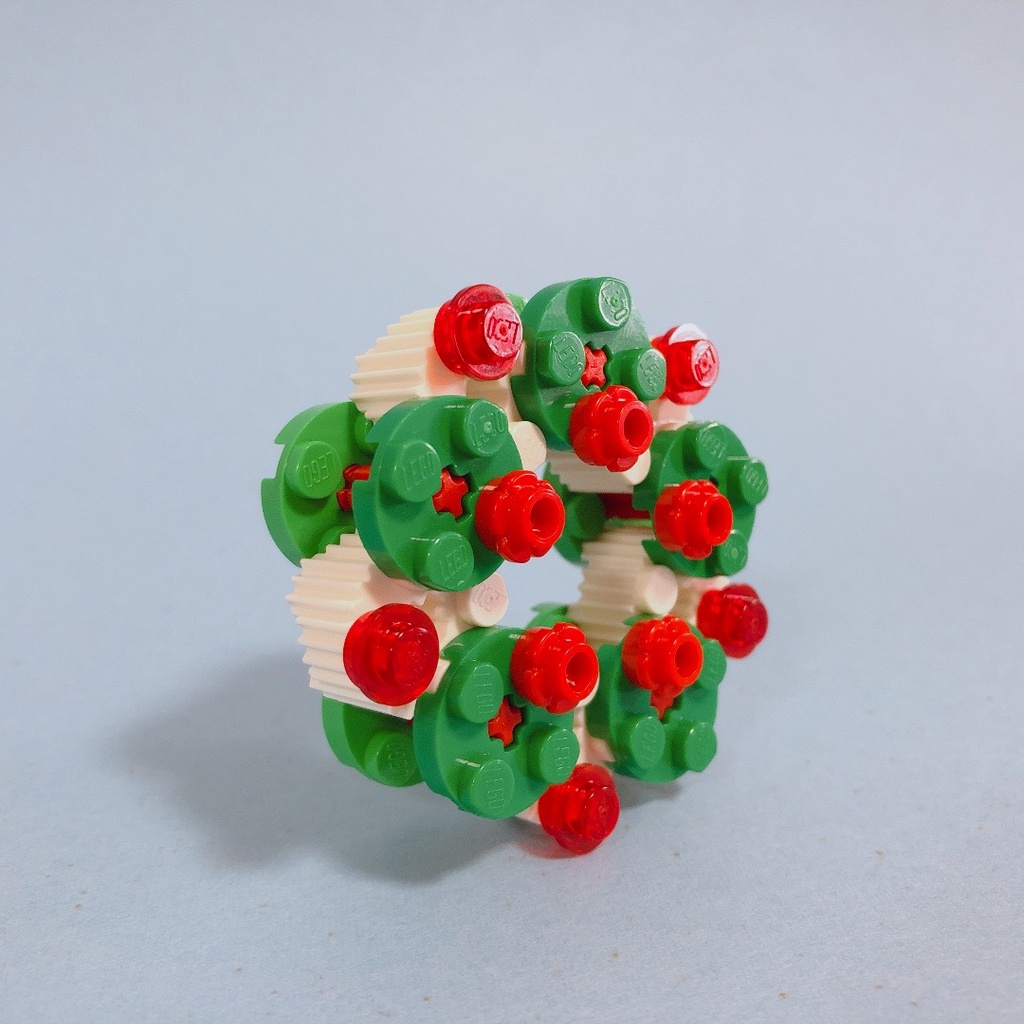 Lego Moc Christmas Wreath Th