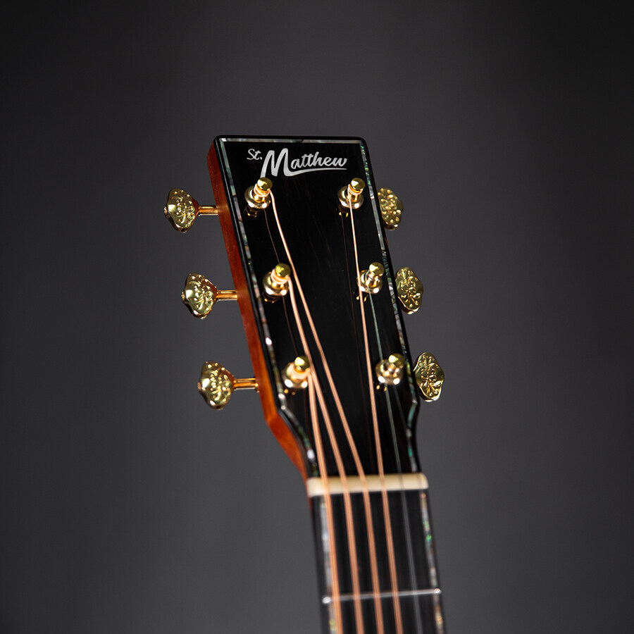 St.Matthew OM-45 Deluxe กีตาร์โปร่งทรง OM สเปค All Solid (European Spruce / Indian Rosewood) มีบริการผ่อน 0% และเก็บเงินปลายทาง