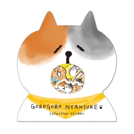 LOFT สติ๊กเกอร์ GOROGORO NYANSUKE STICKER COLLECTION 78308