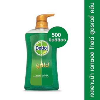 Dettol Gold Shower Gel Pump - Daily Clean 500 ml. สูตร เดลี่ คลีน