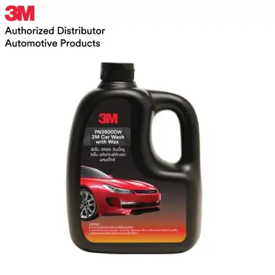 3M แชมพูล้างรถ สูตรผสมแวกซ์ Car Wash With Wax 1000Ml.