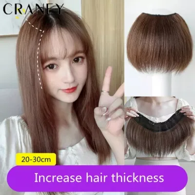 20cm/30cm Women One Piece Straight Wig Hair Extension Pad Natural Comfortable Wig Hair Pad