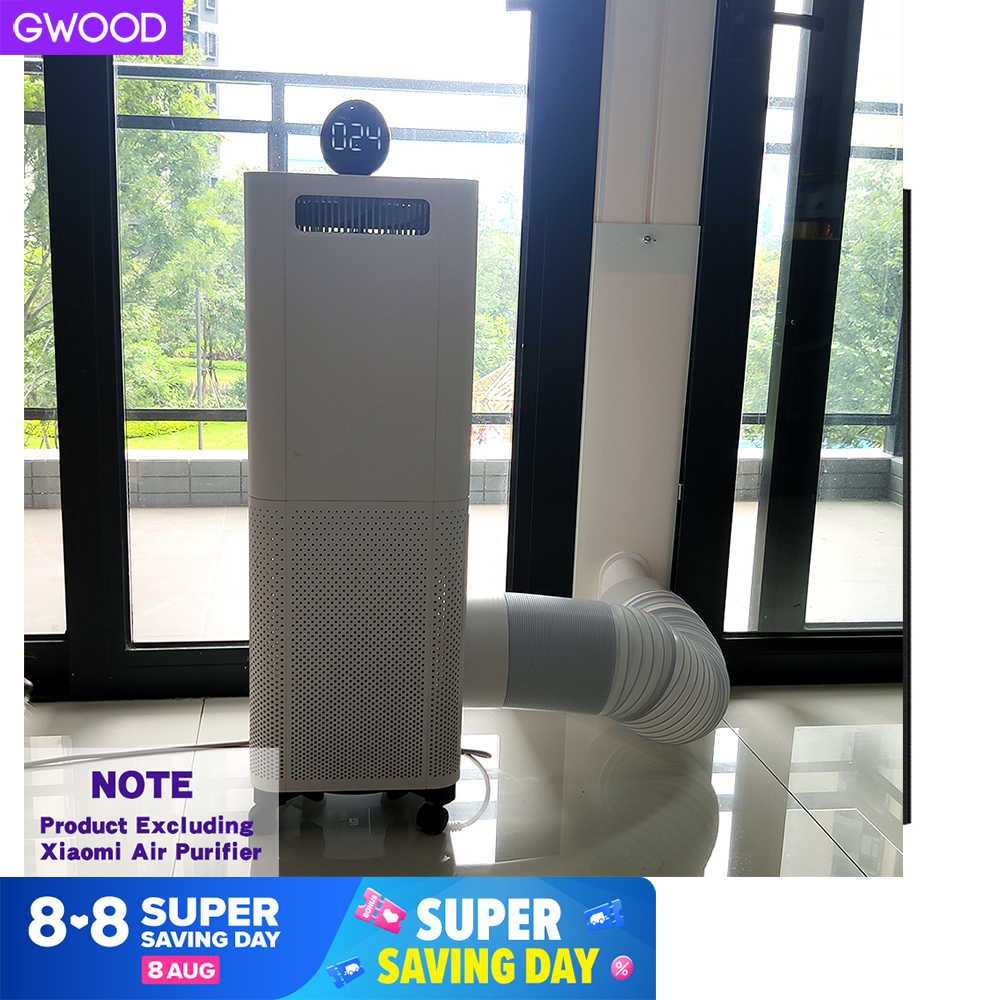 Gwood upgrade xiaomi air purifier to Ventilation System Fresh air system VMC Ventilation room