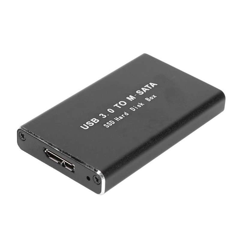 MSATA to USB 3.0 SSD Storage Case Adapter for 30x50mm 30x30mm MSATA SSD