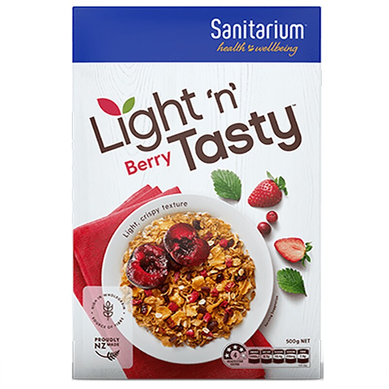 Sanitarium Light N Tasty Berry 500g.