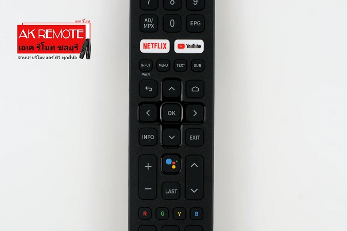 แท้100รีโมท Smart tv Aconitic สั่งงานด้วยเสียง Android TV RC-AD04 - DE ...