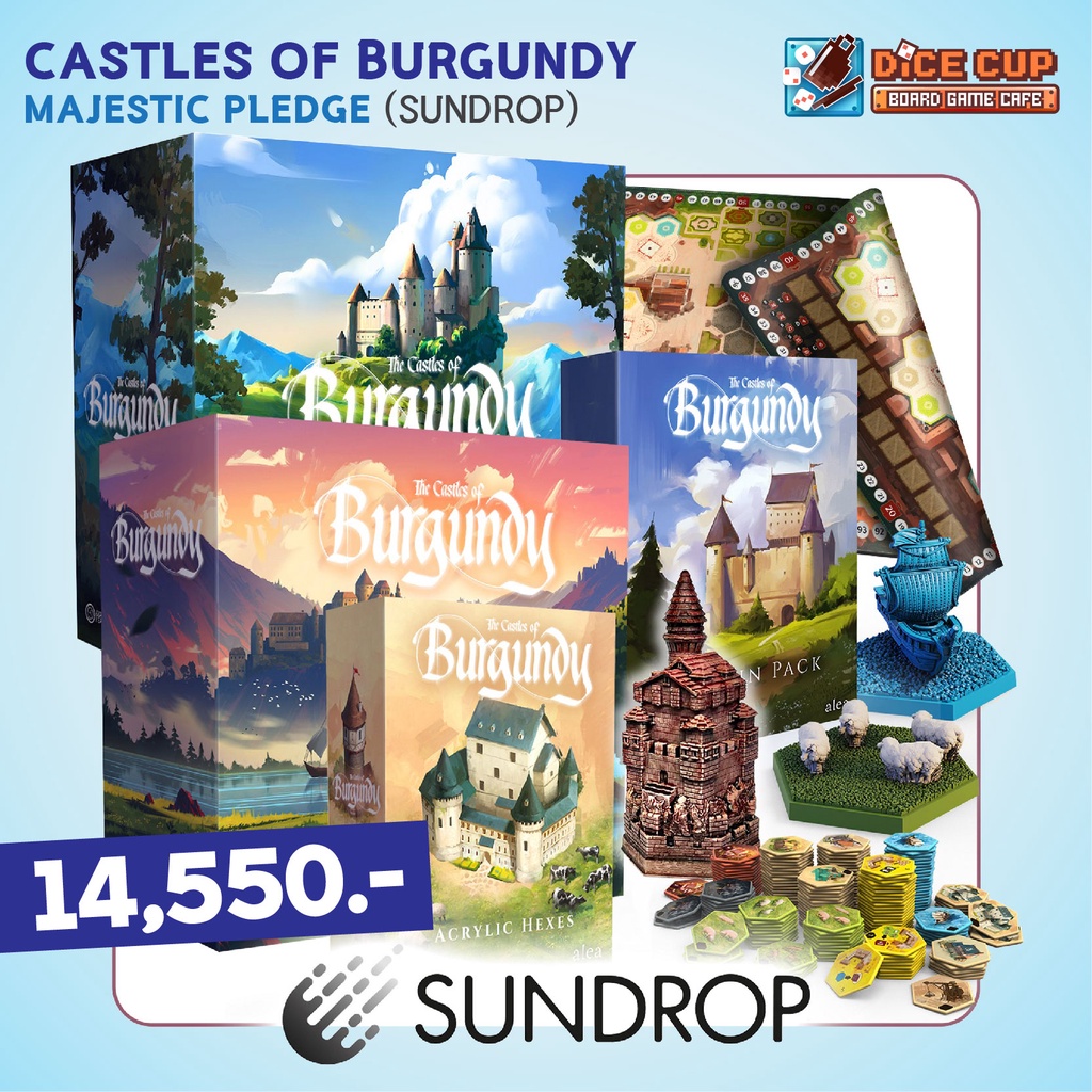 [พรีออเดอร์ ของแท้] Castles of Burgundy: Special Edition Board Game