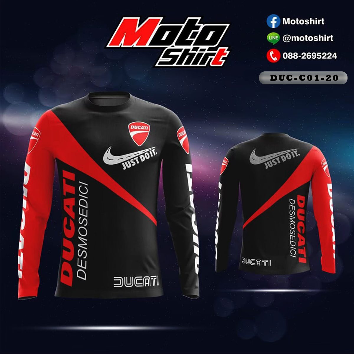 MOTOSHIRT MOTOGP DUCATI DUC-C01-20