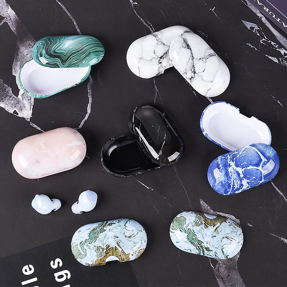 [HOT] Marble Pattern Case for Samsung Galaxy Buds Buds+ Case Hard PC Protective Cover for Samsung galaxy buds plus buds buzz Case Capa