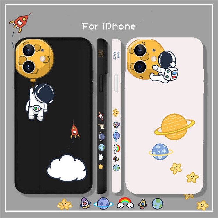 อุปกรณ์เสริมอิเล็กทรอนิกส์ อุปกรณ์เสริมโทรศัพท์มือถือ เคสโทรศัพท์มือถือ และเคสป้องกัน❀✒✿ vB94yR เคสไอโฟนลายแถบข้าง 🔥 Son Goku - Luffy การ์ตูน เคสซิลิโคน iPhone 12 Pro Max เคสไอโฟน7พลัส XS เคสไอโฟน11 -227