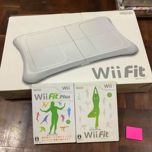 [ฟรี!! แผ่นแท้2แผ่น โซน Japan] Wii Balance Board Wii Fit Plus วีฟิต สำหรับเครื่อง Wii และ Wii U แท้ Nintendo